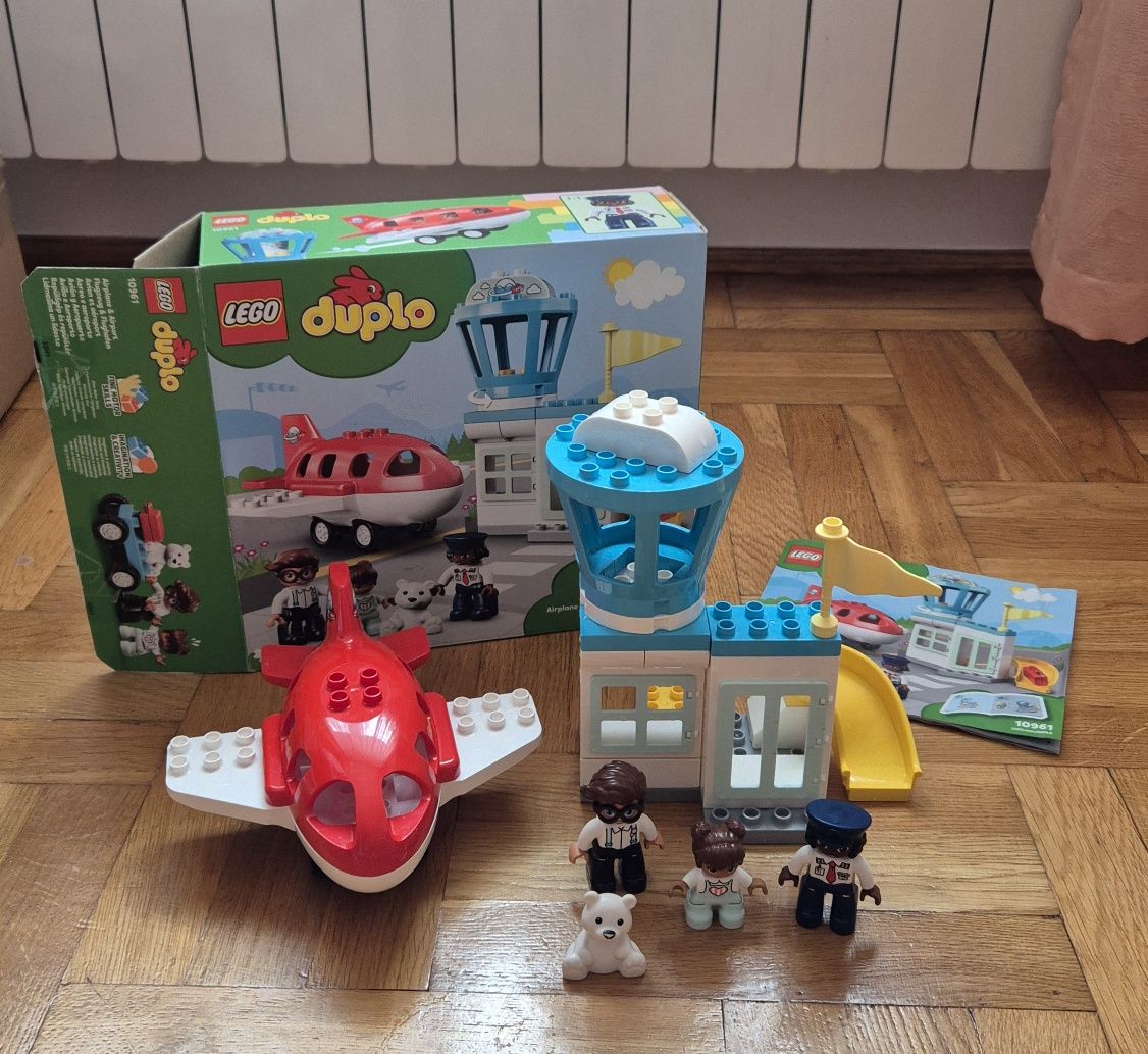 Lego Duplo Samolot i Lotnisko 10961