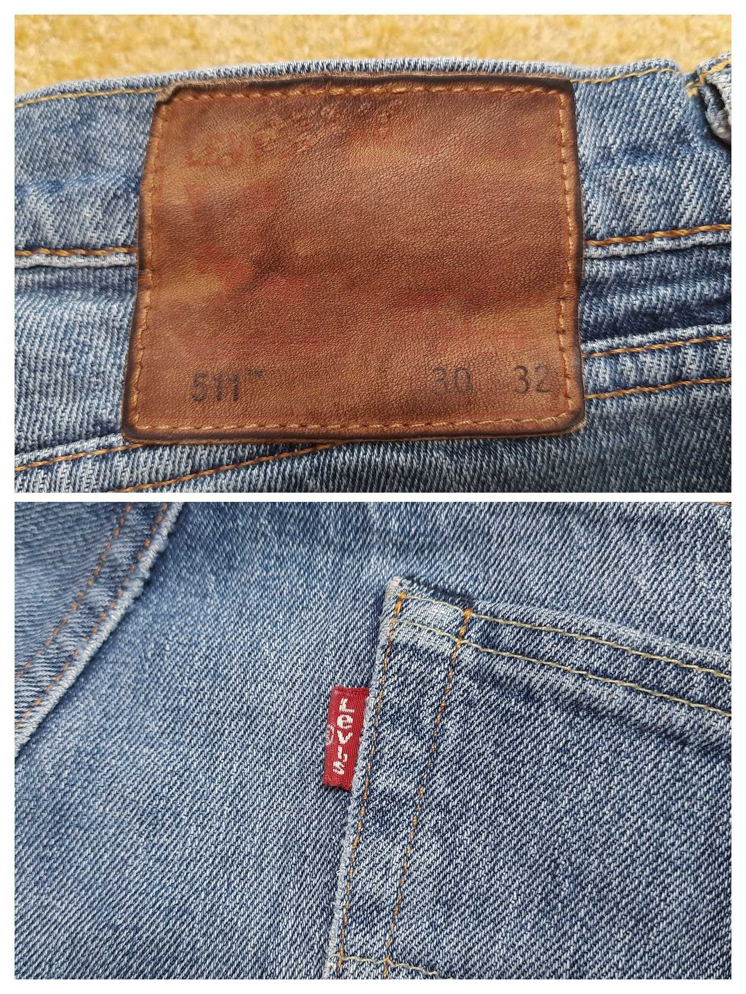 Levi's® Flex 511™ Slim Fit W30 L32 Джинси чоловічі блакитні