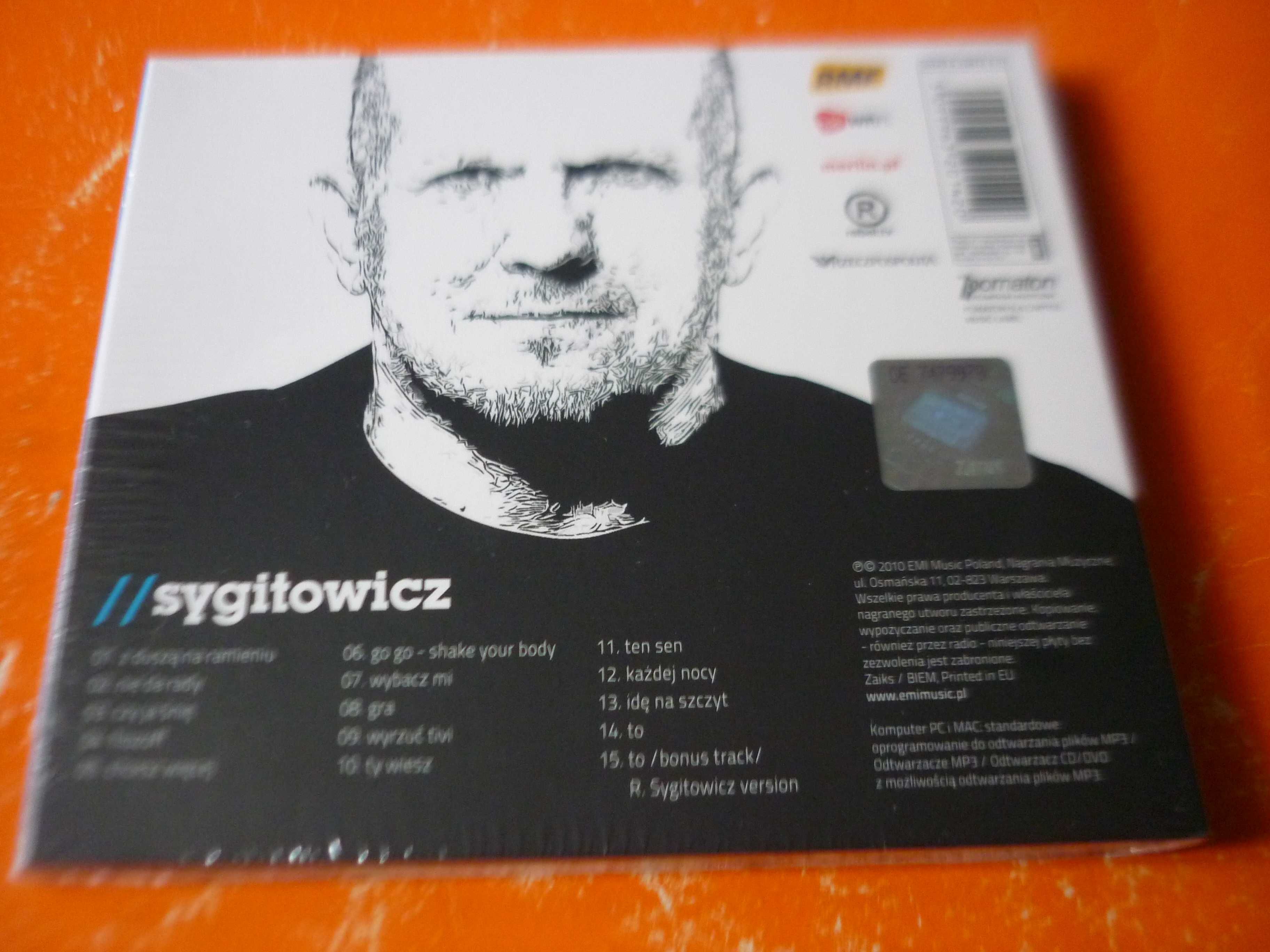 Płyta CD Grzegorz Markowski "Markowski // Sygitowicz" (nowa, w folii)