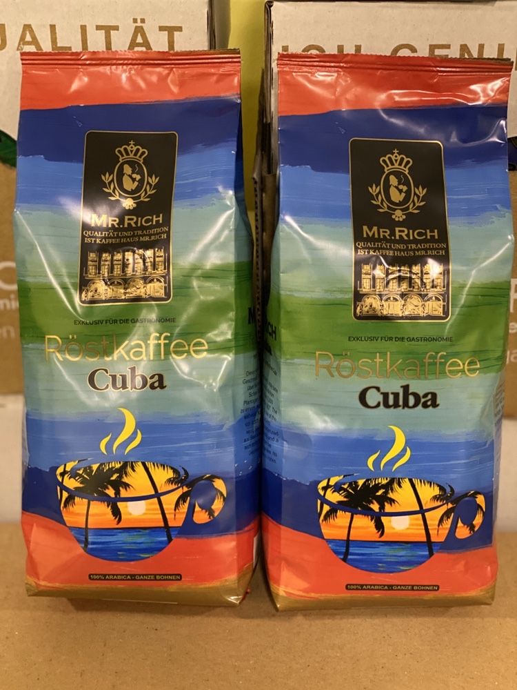 Кофе в зернах Mr.Rich "Cuba" (Куба).500гр. Германия.