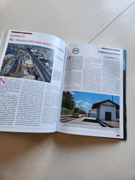Livro trainspotter ferrovia em Portugal 2022