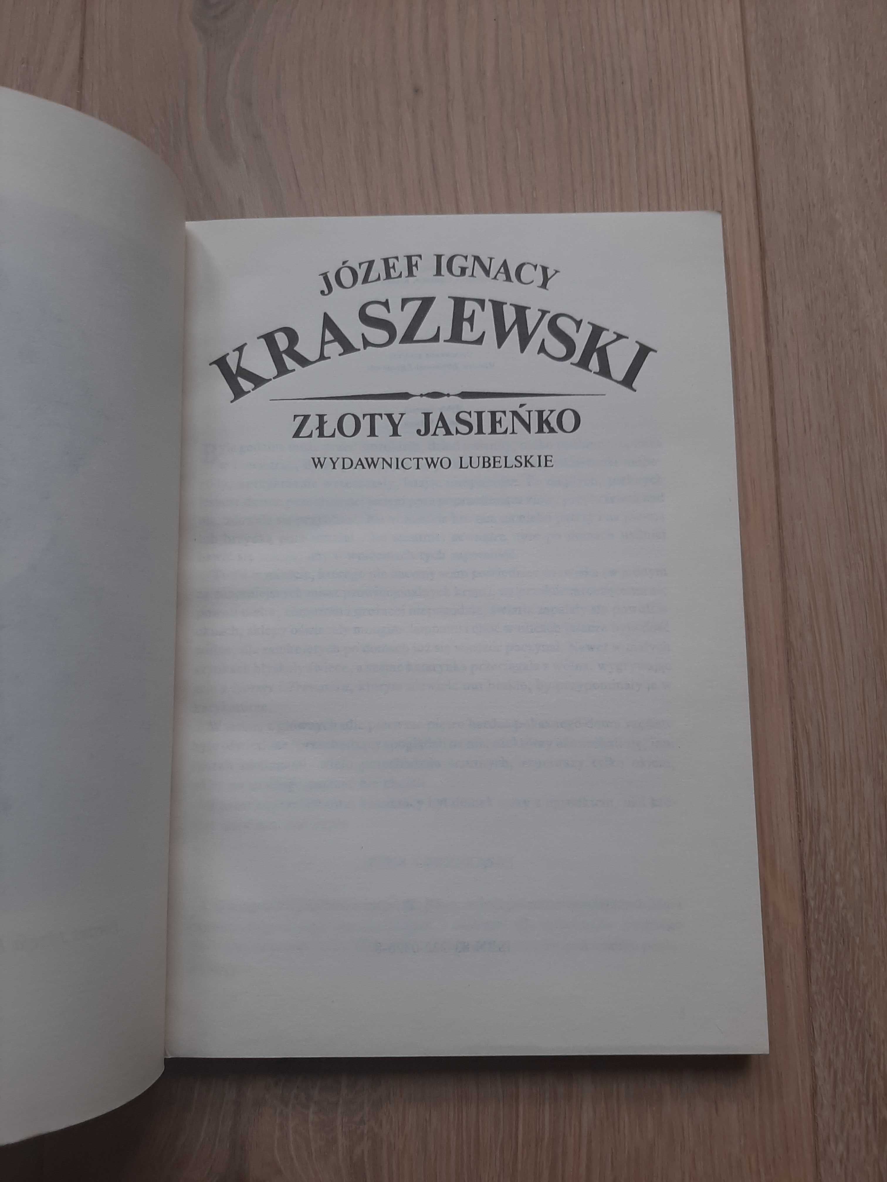 Złoty Jasieńko - Józef Ignacy Kraszewski