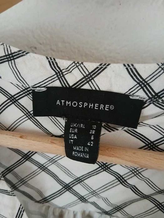 Wiskozowa koszula w kratę