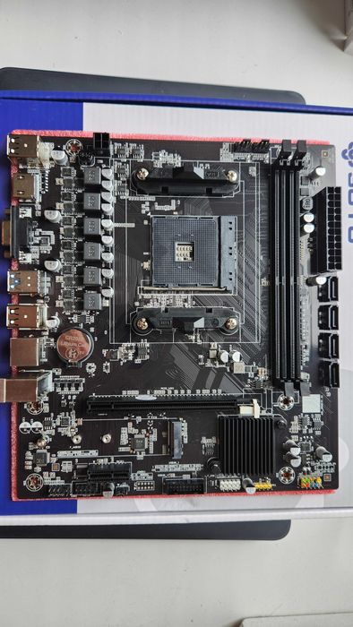 Комплект Ryzen 5500/5600, B450, DDR4 16GB, кулер AMD