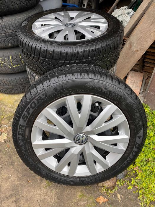 koła zimowe VW dunlop 205/55 R16
