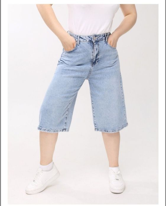 Джинсові шорти темно сині