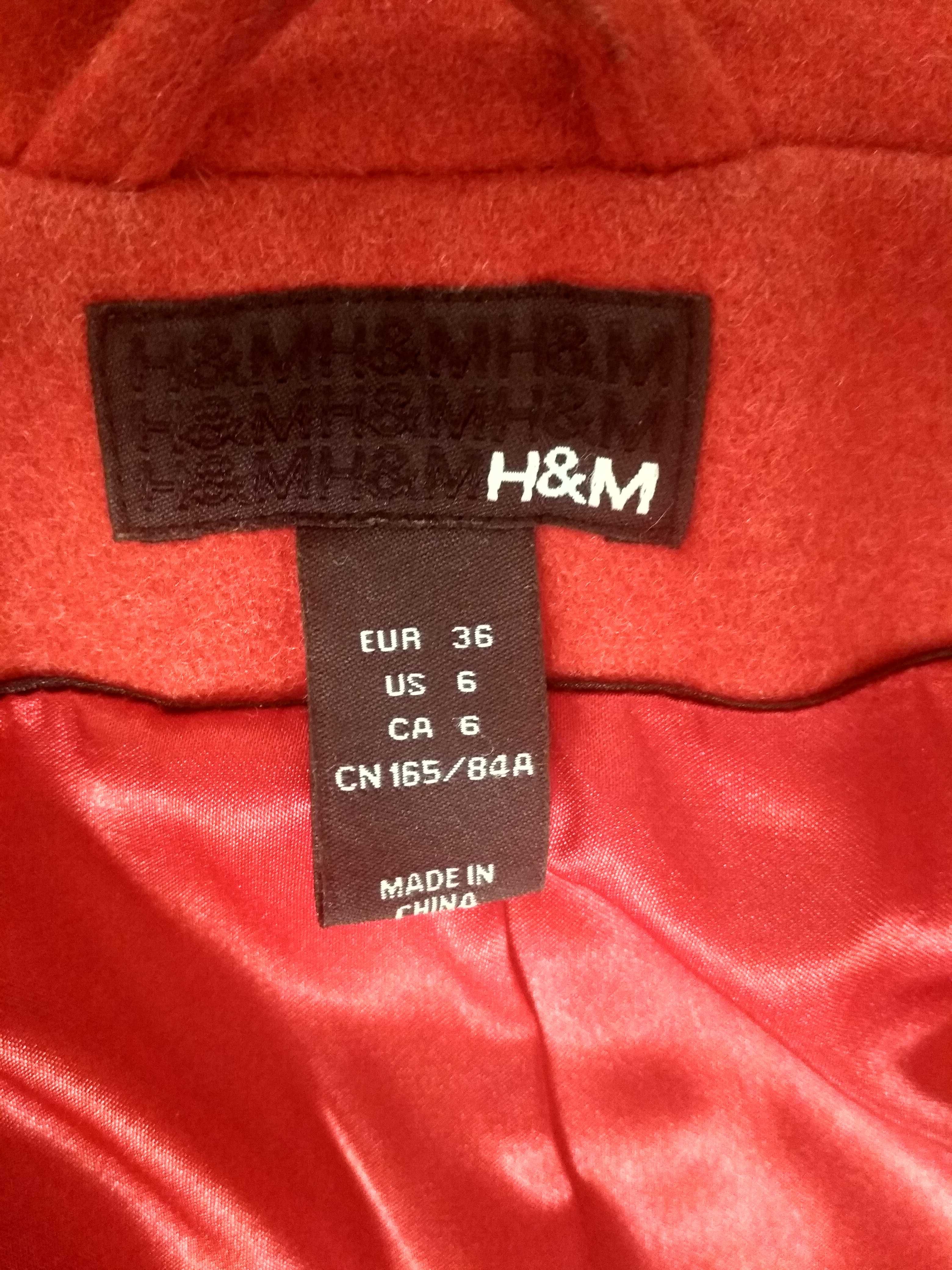 Płaszczyk 60% wełna H&M