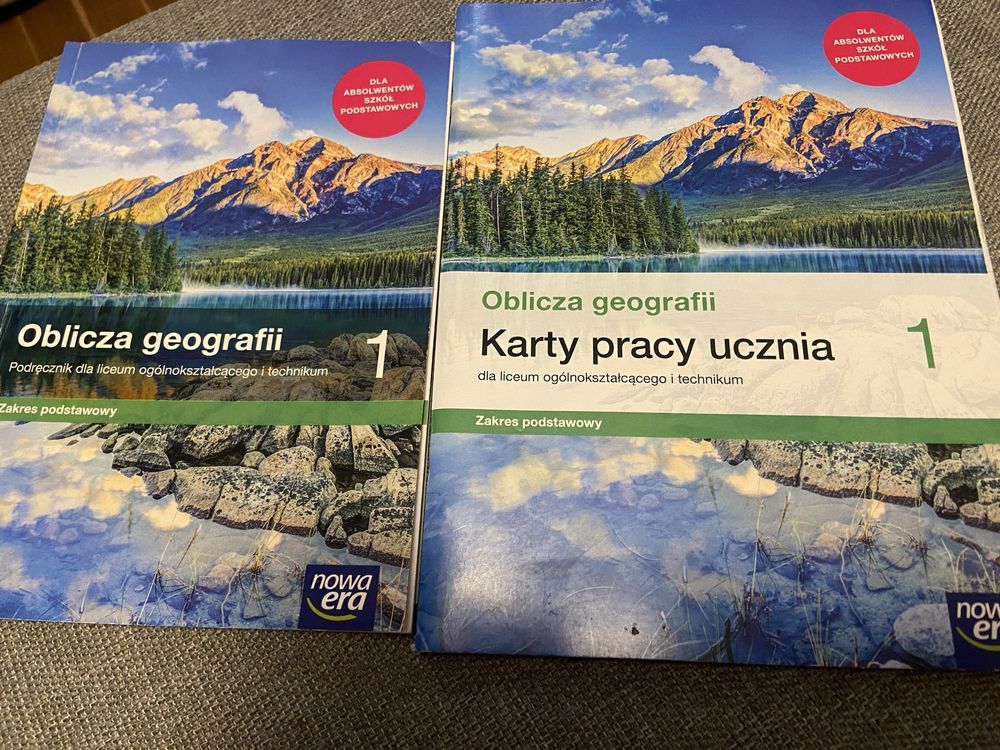 Oblicze geografii klasa 1 zakres podstawowy podręcznik i karty pracy