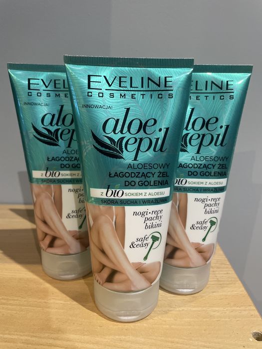 Żel do golenia Eveline aloe epil 2szt
