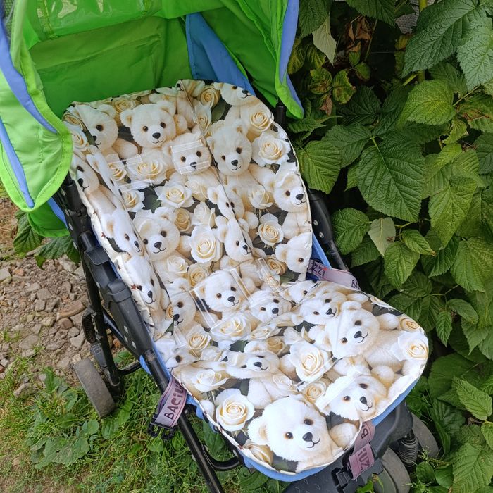 Матрасик вкладыш у коляску візок автокрісло автолюльку