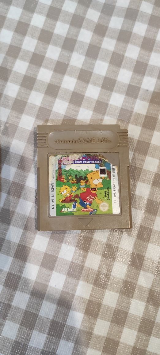 картридж simpsons оригінал до Nintendo Game boy