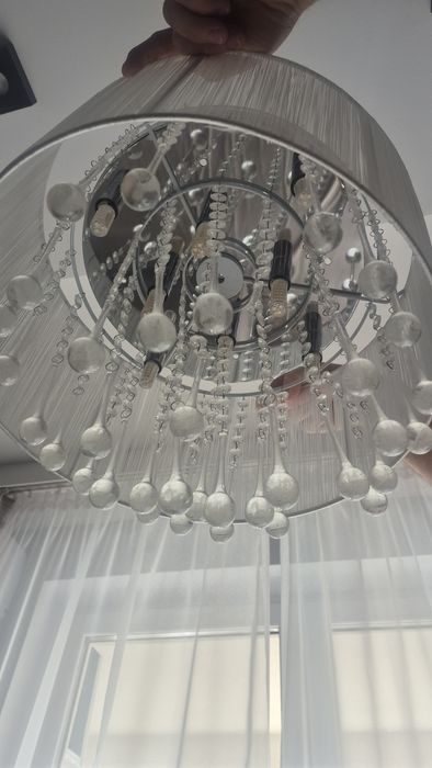 Lampa sufitowa glamour