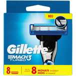 Новинка! 8 шт Gillette Mach3 Turbo (вир. Німеччина) оригінал