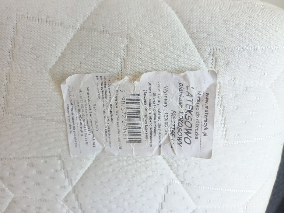 Sprzedam materac do łóżeczka dziecięcego