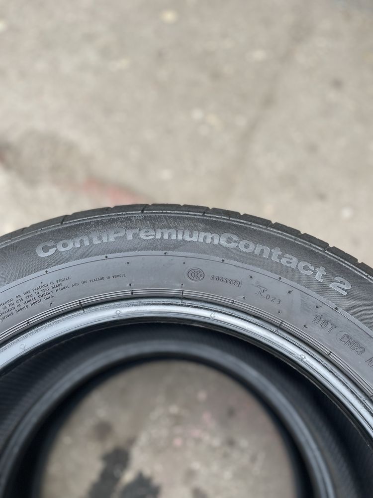 Opony Continental 215/55r16 ContiPremiumContact2 - 2szt letnie uzywane