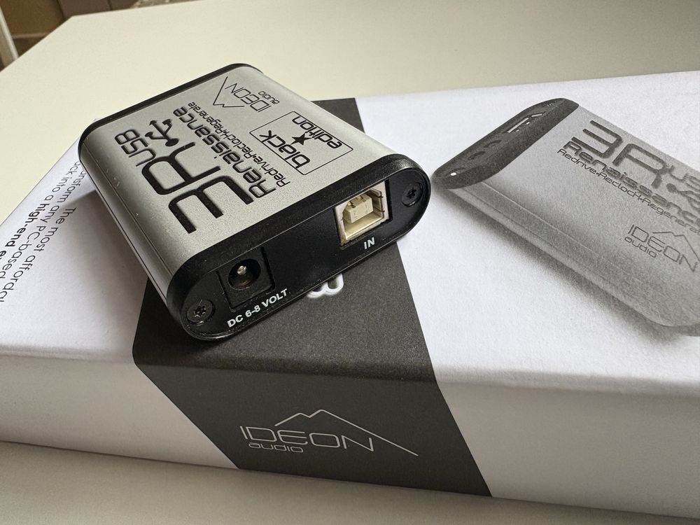 Ideon Audio 3R USB Renaissance Black Edition