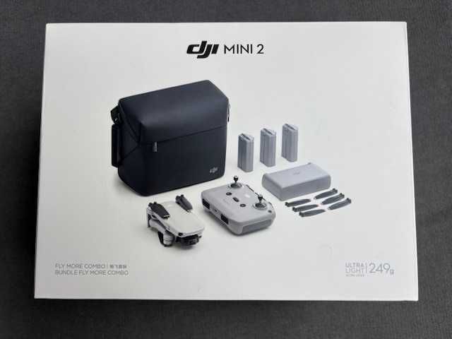 DJI Mini 2 Fly More Combo + karta 32GB - jak nowy !