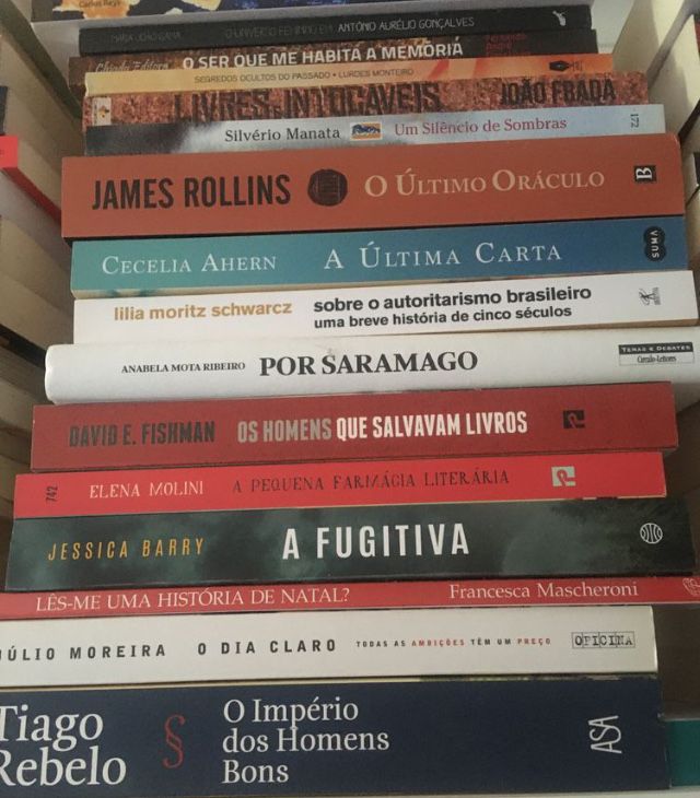 + de 80 Livros de ficção e não-ficção (novos/nunca lidos)