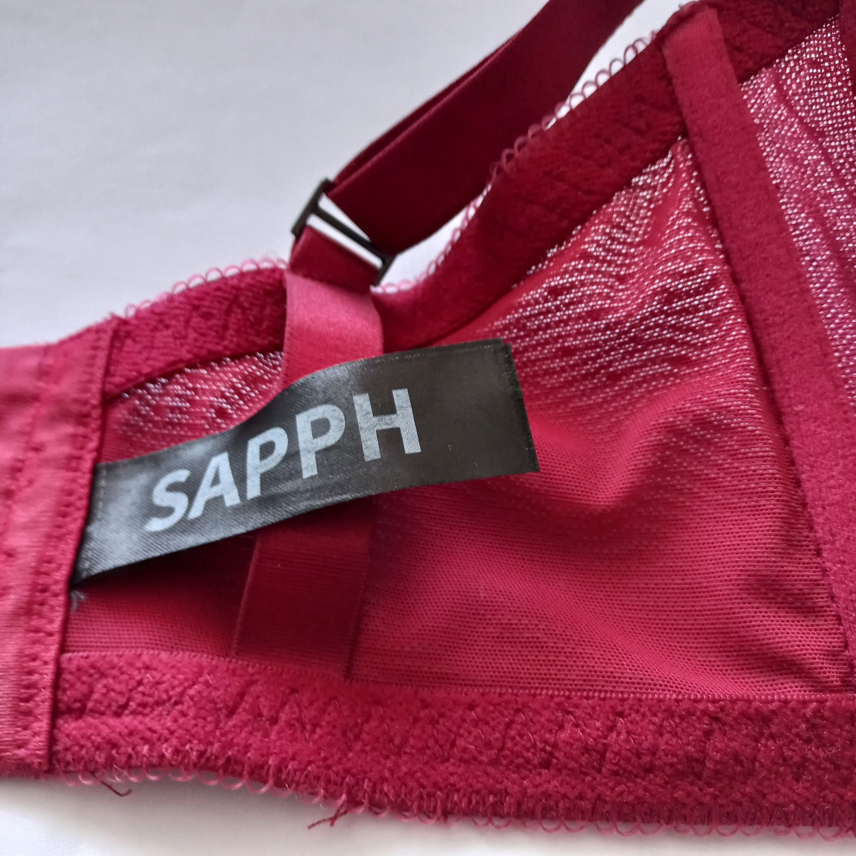 Biustonosz bordowy Sapph 70 G