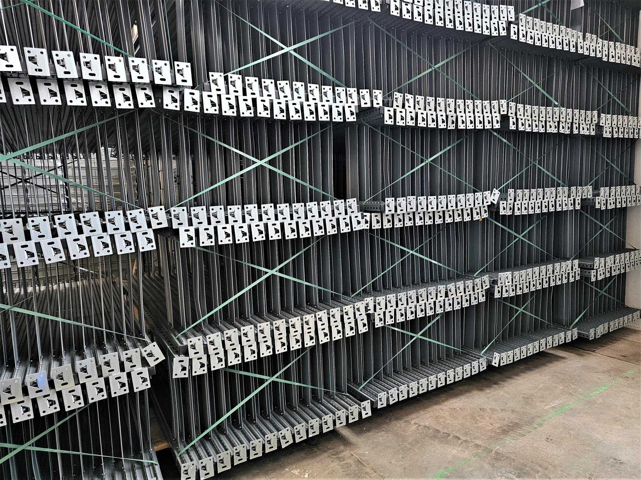 Regał Metalowy 50x200x400cm/15p Magazynowy Ocynkowany Garażowy Piwnica