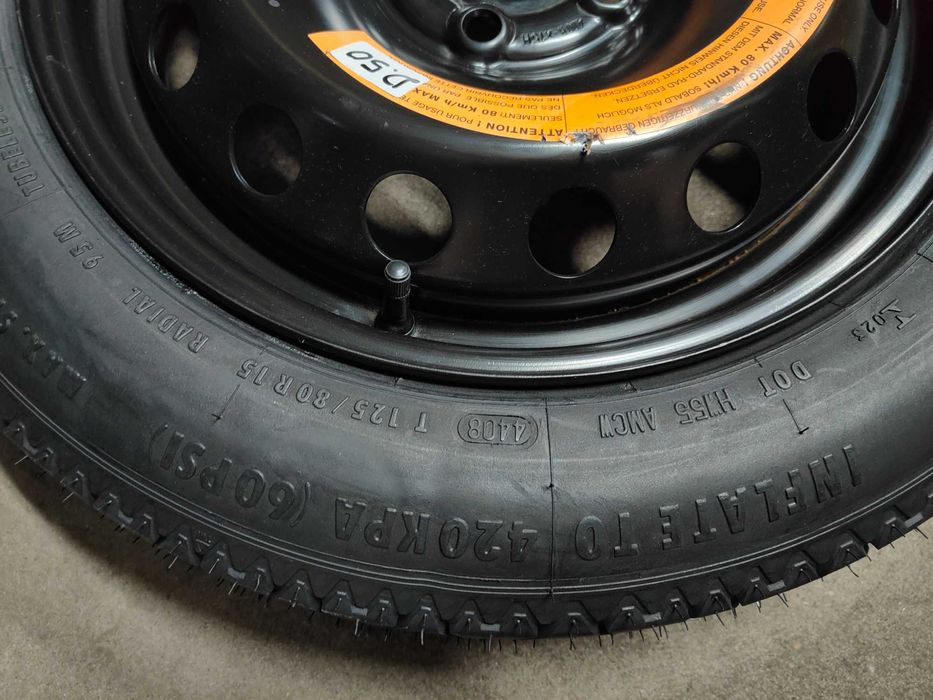 Koło Dojazdowe Dojazdówka 125/80 r15 Fiat 5x98