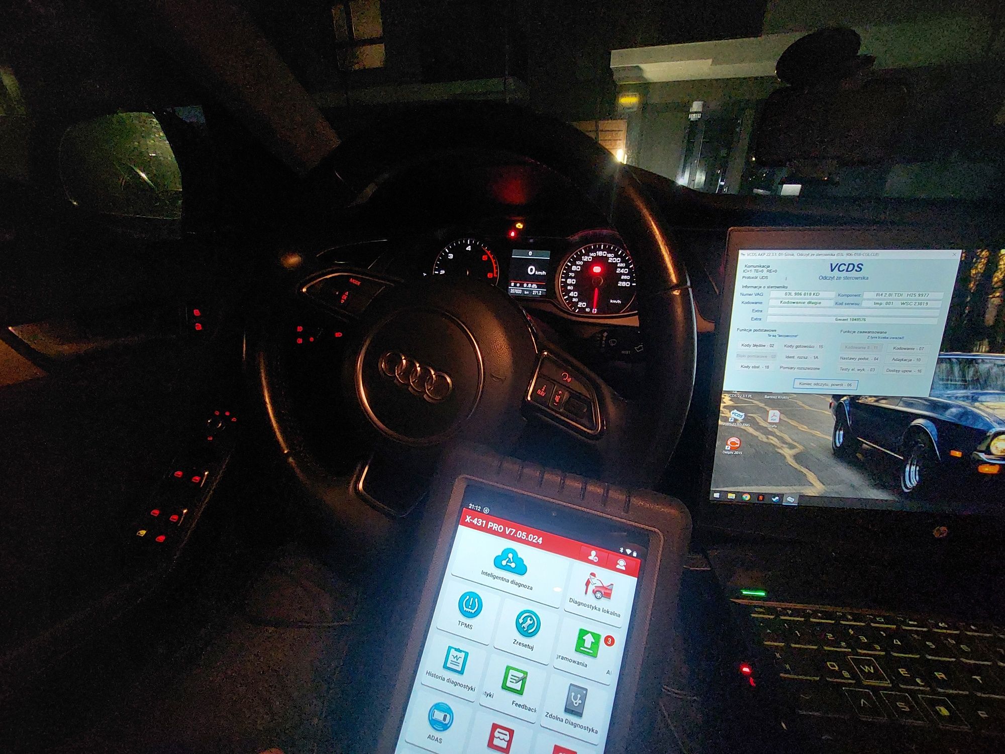 Diagnostyka komputerowa OBD TPMS programowanie Adaptacje