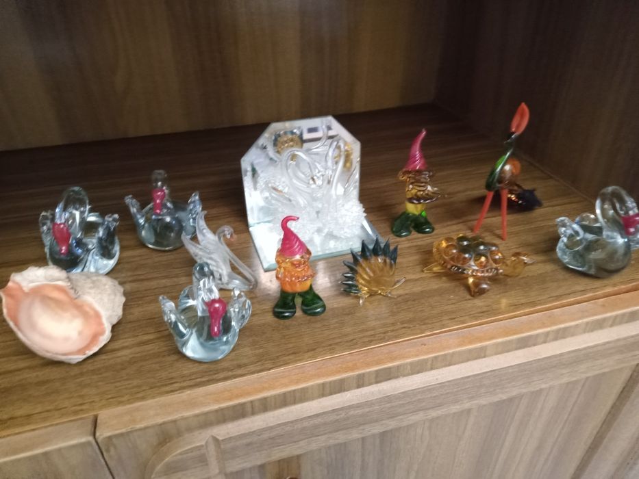 Фігурки скляні дуті