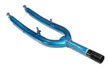 Widelec rowerowy mtb CR-Mo 4130 retro gwint 1 1/8" koło 26'' stal ziel