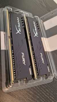 Memória RAM Kingston HyperX Fury Black 32GB (2x16 GB) DDR4 3200Mhz