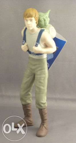 Star wars luke skywalker and yoda 10.vinyl figure