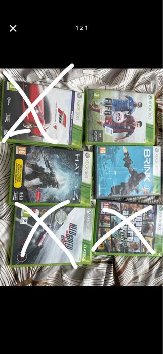 Sprzedam Gry Do Xbox 360