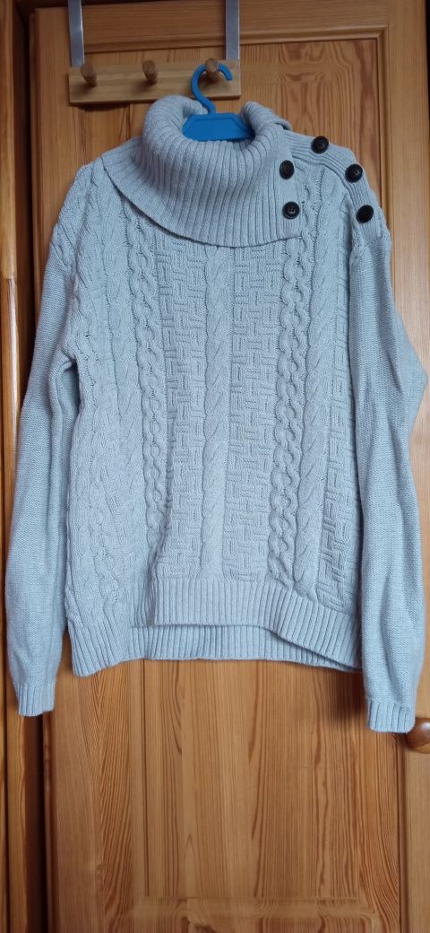 Sweter H&M warkocze XS