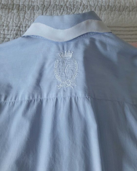 Casaco de malha, altura a 3/4, tamanho 36