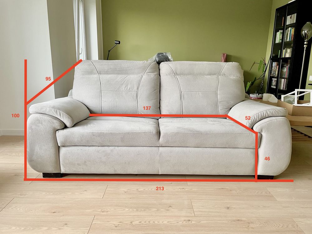 Sofa Gawin GG maxi welur bdb stan