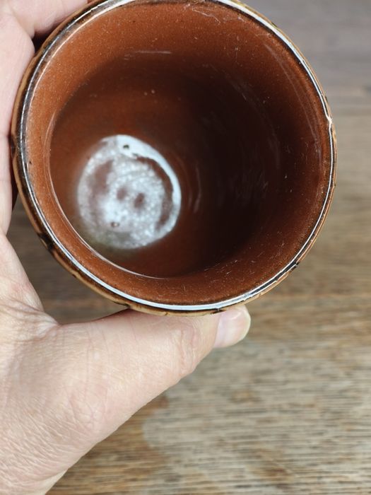 Stare kubki bułgarska ceramika PRL ¹⁹⁶