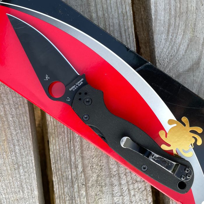 Ніж Spyderco ParaMilitary 2 S30V / S45VN / Military 440v / Manix2 BD1N