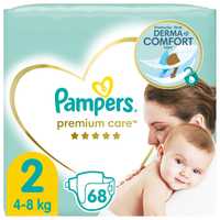 Підгузки Pampers Premium Care Розмір 2 (4-8 кг) 68 шт