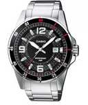 Zegarek męski Casio MTP-1291 – sportowa elegancja w stalowej oprawie