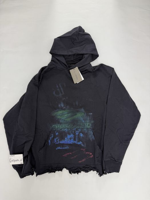 худи Balenciaga Noir Blur hoodie