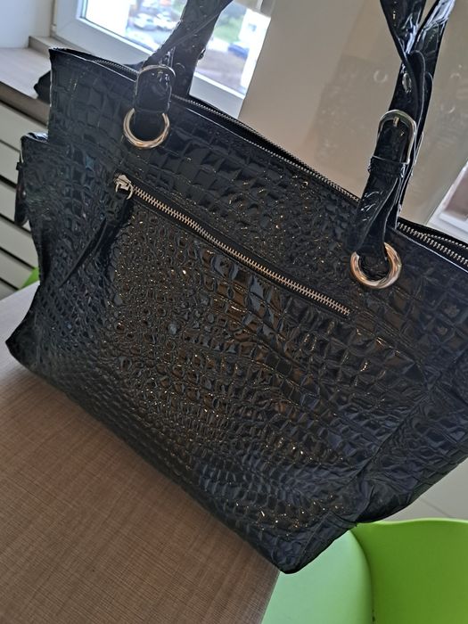 Duża torebka czarna