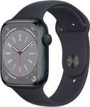 NOWY Apple Watch 8 gen. GPS • Midnight • 45 mm • GWARANCJA • plomba