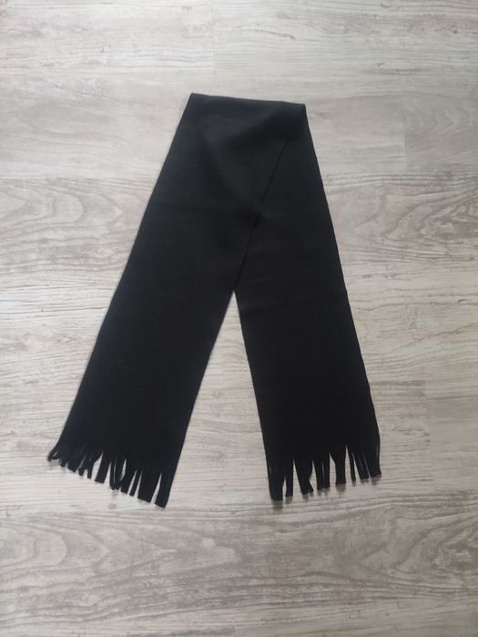 Szalik polarowy czarny Yves Roche