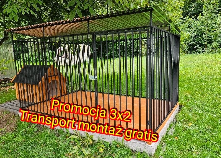 Kojec Dla Psa 3x2 transport montaż gratis Szybkie terminy realizacji