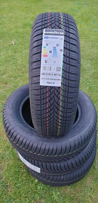 195/65/15 95T XL Goodyesr vector 4s gen3 nowe 4szt wielosezon 25rok