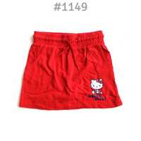 Spódnica 110-116cm 5-6lat Hello Kitty dresowa z kieszeniami #1149