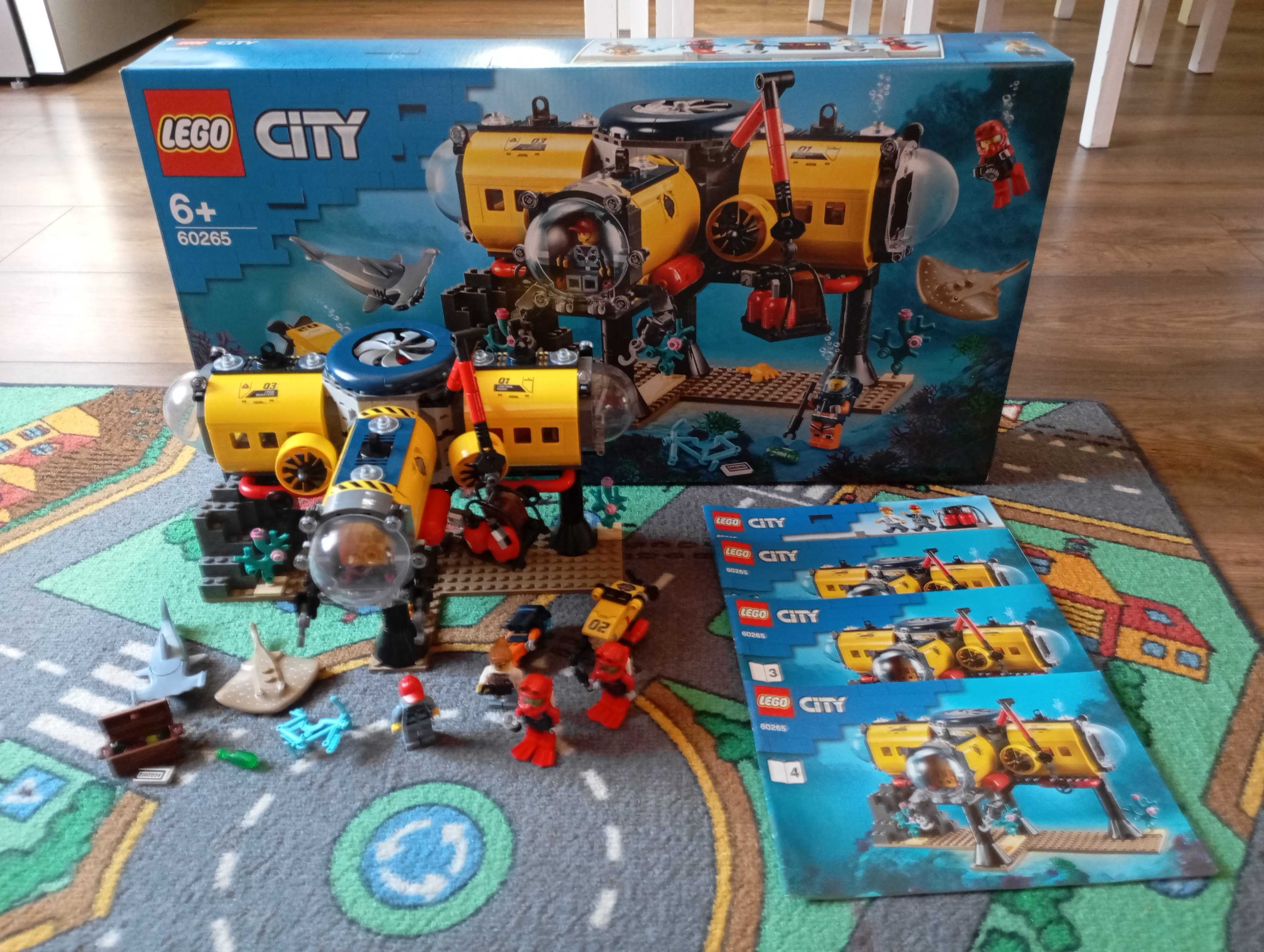 Lego city 60265 baza badaczy oceanu