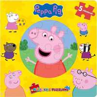 Peppa Pig Książka z puzzlami Praca zbiorowa