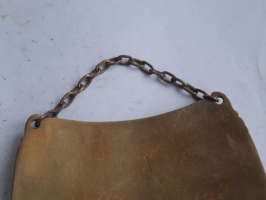 Duży ryngraf Matka Boska Częstochowska z orłem, sztandarami (16,5 cm)