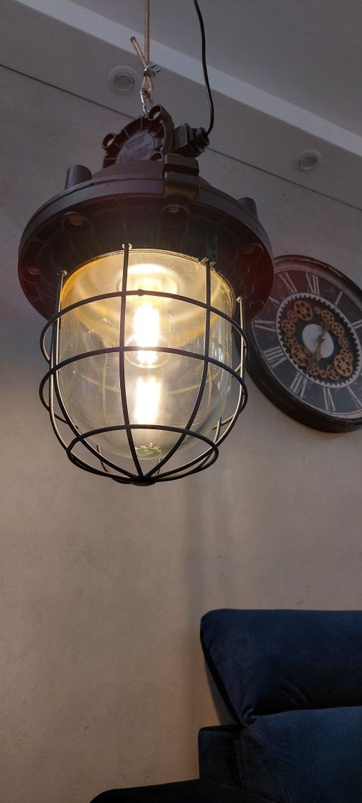 Przemysłowa lampa wisząca Retro Loft Design Vintage Industrial OMP-300