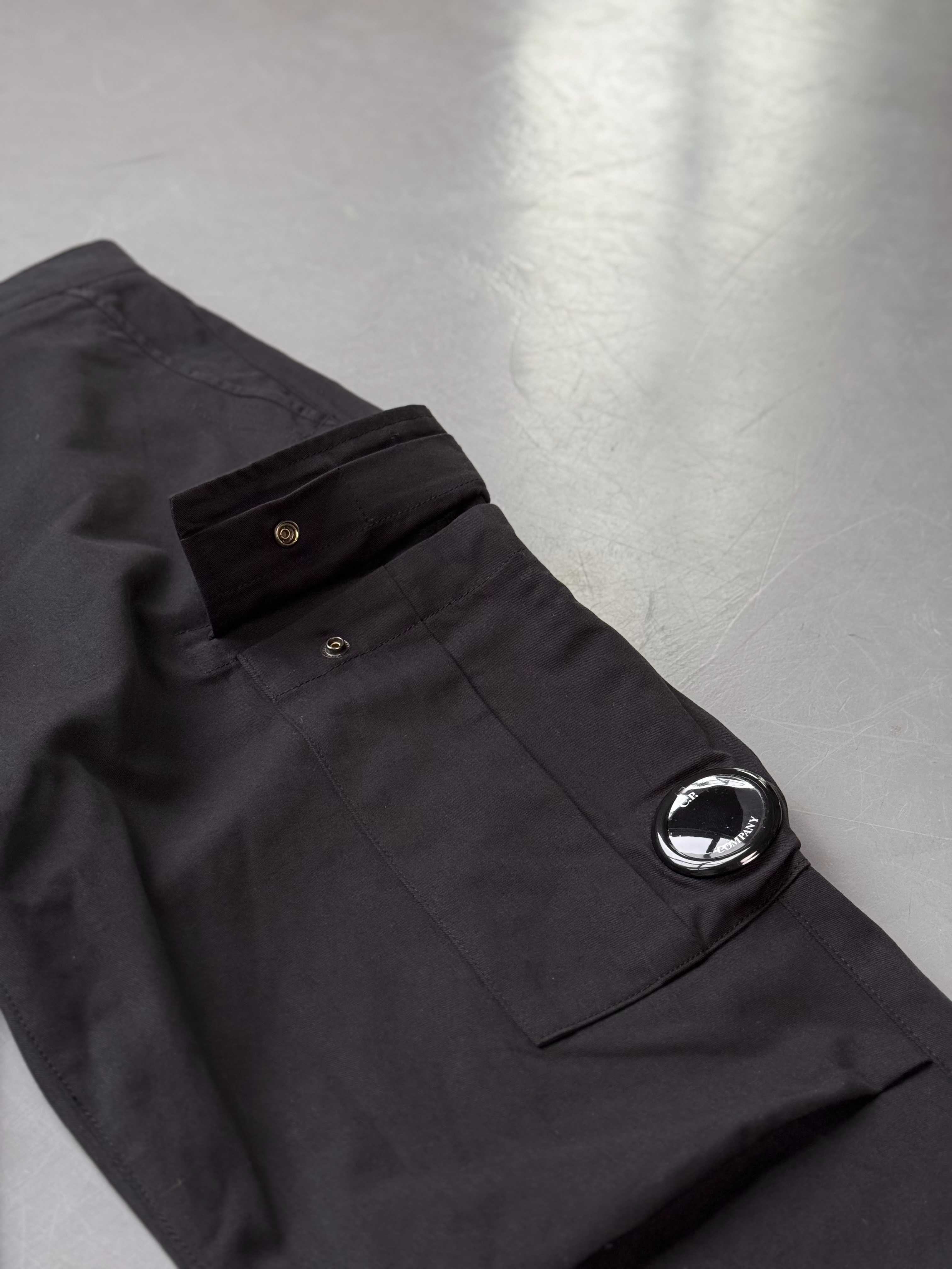 C.P. Company Cargo Pants | Чорні | Лінза + преміальна якість